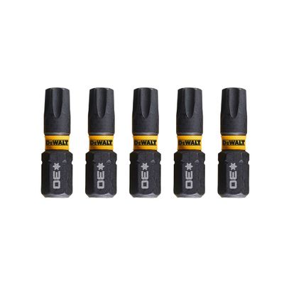 DeWalt DT7384T Torsionbits Extreme FlexTorq T30 25 mm 5-pack