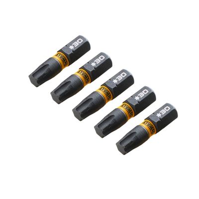 DeWalt DT7384T Torsionbits Extreme FlexTorq T30 25 mm 5-pack