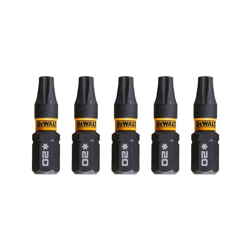 DeWalt DT7381T Torsionbits Extreme FlexTorq T20 25 mm 5-pack