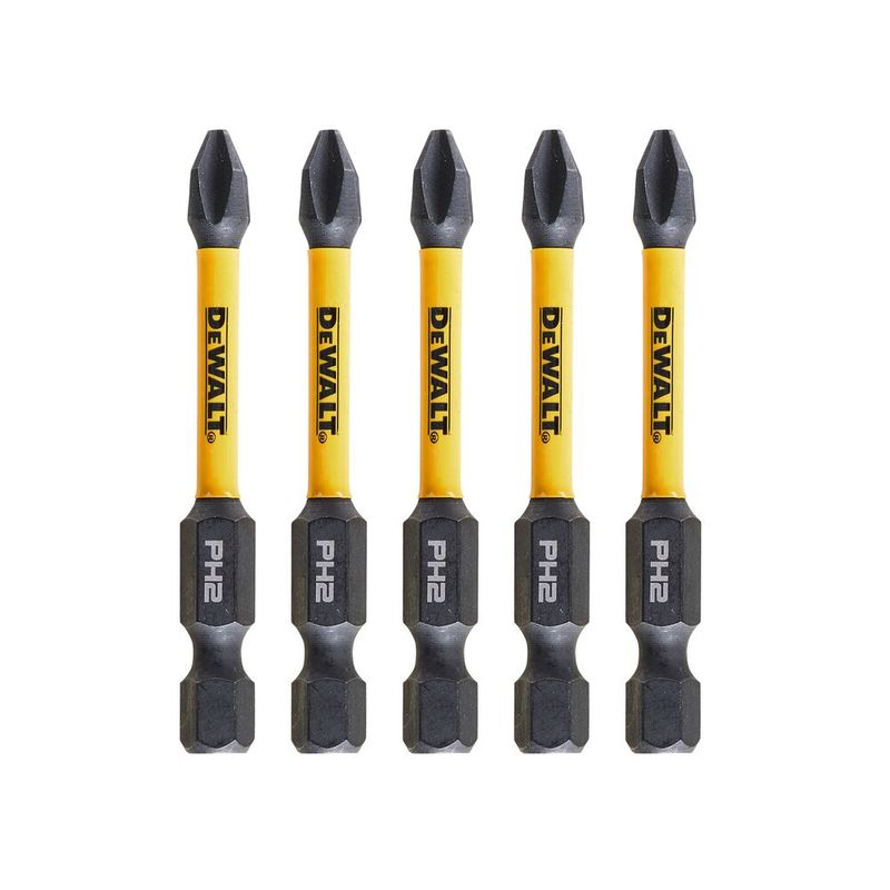DeWalt Bits PH2/PH3 Impact Torsion 50mm (5-P)