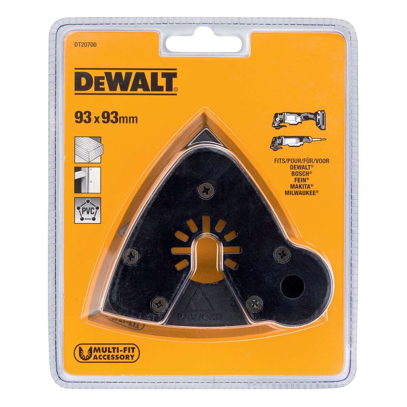 DeWalt DT20700 Slipplatta för Multimaskiner
