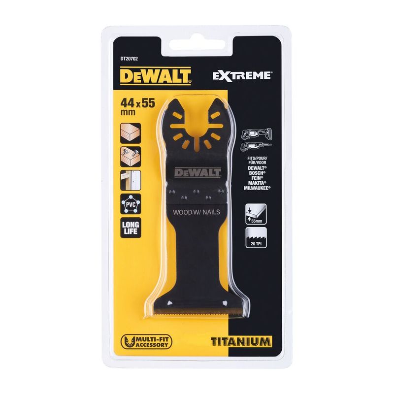 DeWalt DT20702 Sågblad 44x55mm Titanium Bi-Metall