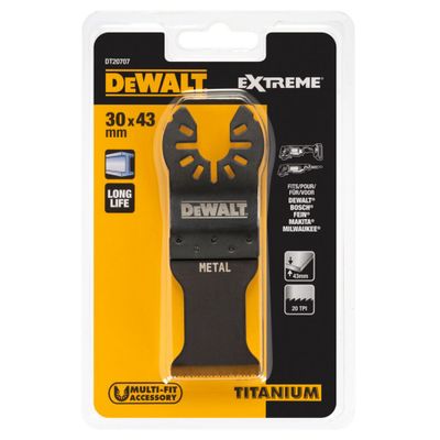 DeWalt DT20707 Titanblad 43x30mm för Hårda & Mjuka Metaller