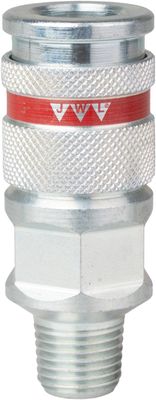 Gelins-KGK snabbkoppling 1/4" utv G euro JWL 430, 25 bar heavy duty