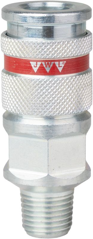Gelins-KGK snabbkoppling 1/4" utv G euro JWL 430, 25 bar heavy duty