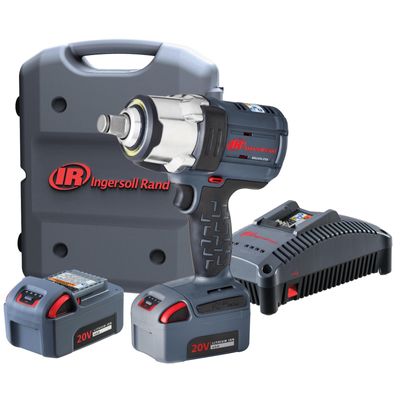Ingersoll Rand batterimutterdragare W7172-K22 3/4" 2 st batterier laddare