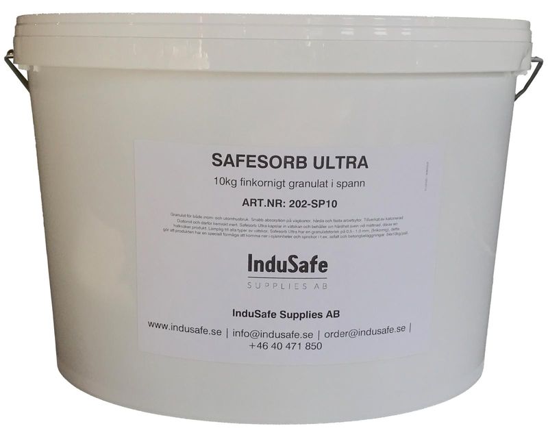 Indusafe saneringsmedel safesorb hink 10 kg