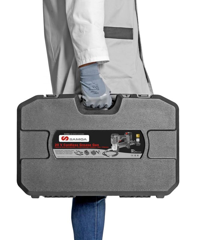 Samoa fettspruta batteri 20V 1 batteri 2Ah