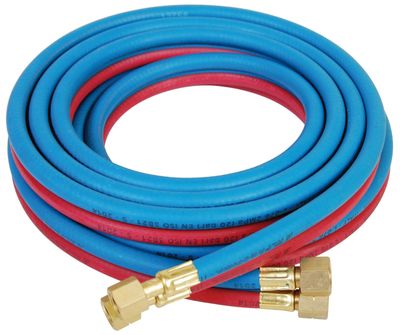 Gelins-KGK tvillingslang 5 mm komplett 15 m 5 mm koppling backventil