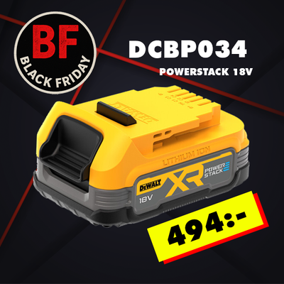 DeWalt DCBP034 Batteri Powerstack 18V 1,7ah