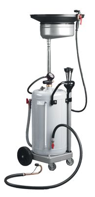 Faicom spilloljeuppsamlare med sugrör 90 liter, 4 st sugrör
