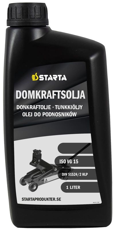 Gelins-KGK olja för domkraft & pressar 1 l tryckolja VG 15