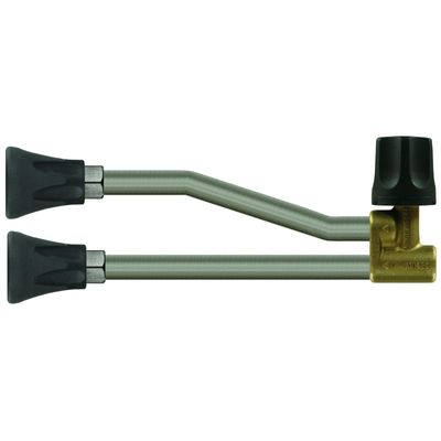 RM De Wit dubbelt spolrör toppventil 1/4" inv 210 mm ST-53