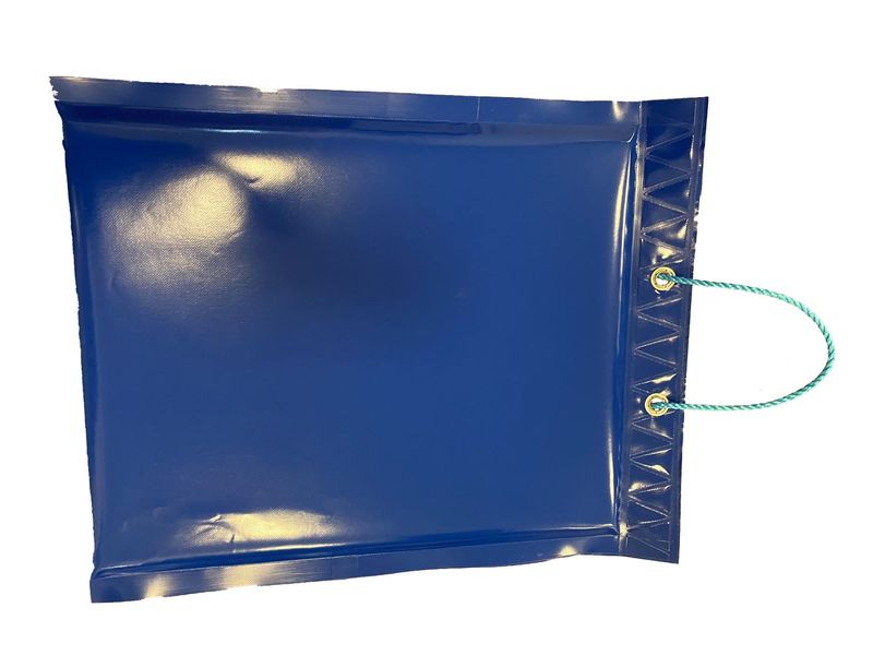 Gelins-KGK montörsmatta 680x730 mm liggunderlag blå