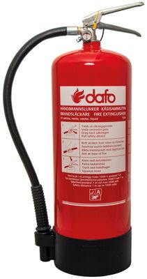 Gelins-KGK brandsläckare vätska 9 l dafo 55A