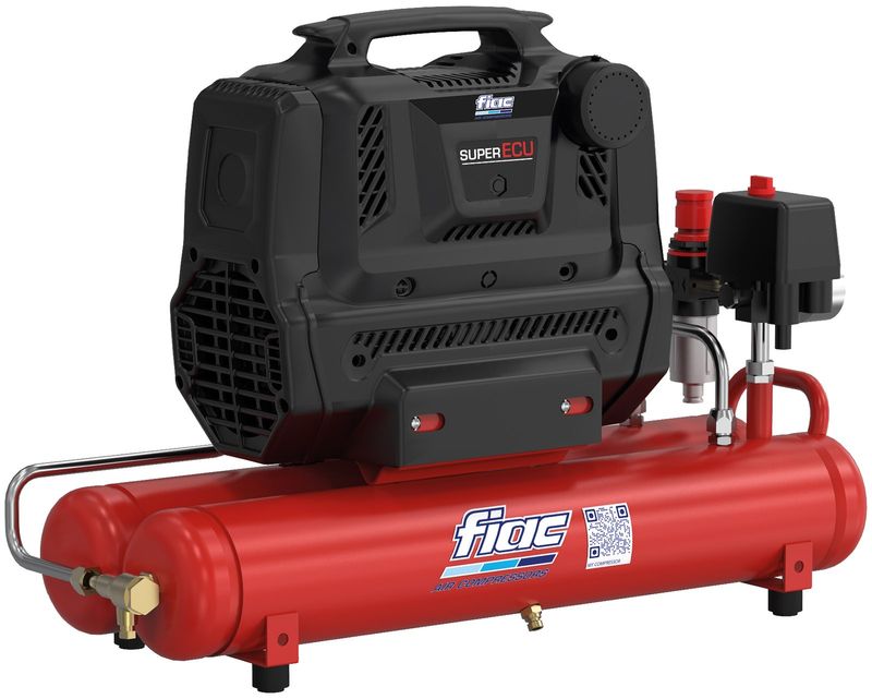 FIAC kompressor super ecu XS258 2 hk 9 l 9 bar oljefri