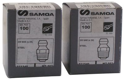 Samoa smörjnippel 1/8" 90° /100ST