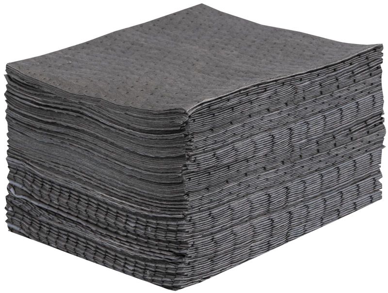 Indusafe absorbtionsark 50X40 cm 100ST grå
