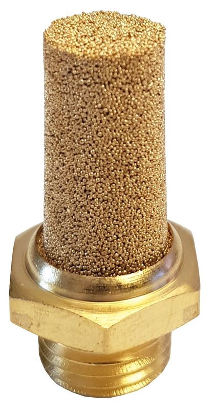 Gelins-KGK ljuddämpare 1/4" sintrad