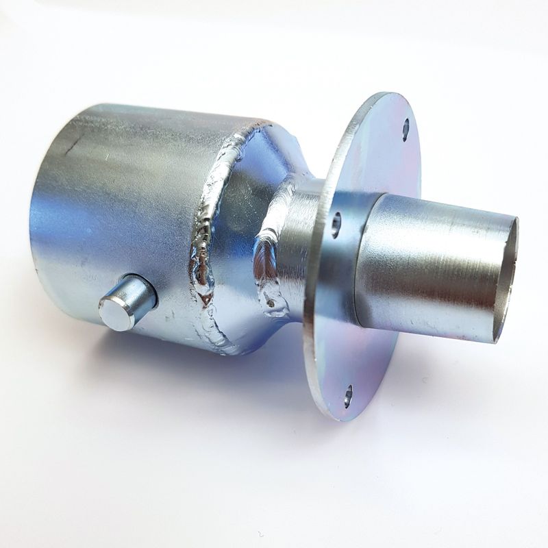 Geko avgasadapter geko 6400 utv 24 mm utv till slang 51 mm