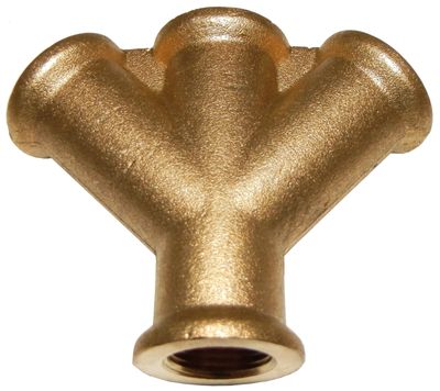 HVG Y-rör 4-VÄG 3/8" inv R10