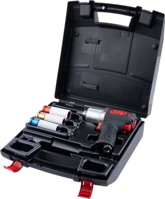 Gelins-KGK mutterdragare 1/2" 2136QXPA-3S väska 3 långhylsor