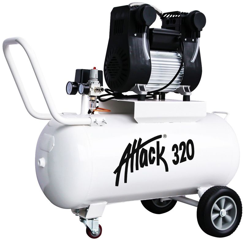 Gelins-KGK kompressor Attack 320 3 hk 90 l 10 bar oljefri