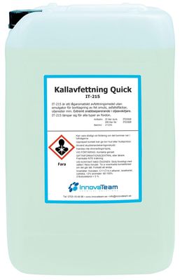 Innovateam kallavfettning quick 25 l