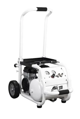 Abama kompressor Attack 220 2 hk 20 l 10 bar oljefri hjulburen