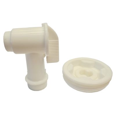 Gelins-KGK fatkran 3/4" plast 2" fatgänga