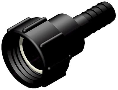 Gelins-KGK adapter ibc 60x6 svirvel 25 mm för plastcontainer
