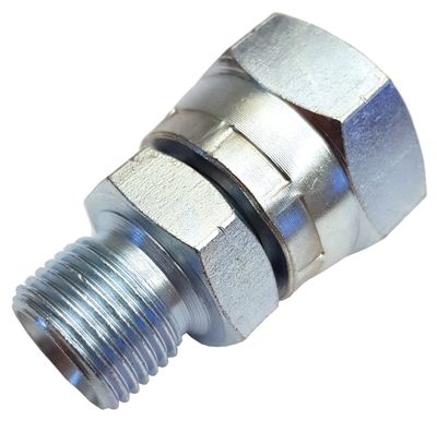 Gelins-KGK sexkantnippel stål 1/2"x3/8"IU