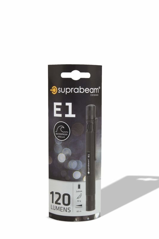 Suprabeam ficklampa E1 120 LM