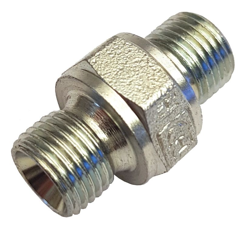 Gelins-KGK sexkantnippel stål 1/8" utv