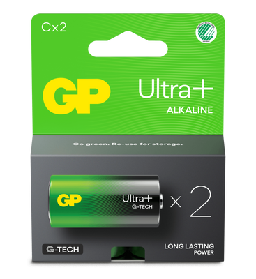 Gelins-KGK batteri GP C/2-PACK blister LR14 ultra plus