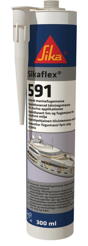 Sikaflex Fogmassa 591 C126 Svart 300ml