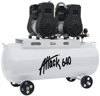 Gelins-KGK kompressor Attack 640 6 hk 200 l oljefri