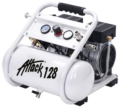 Gelins-KGK kompressor Attack 128 1 hk 8 l 9 bar oljefri
