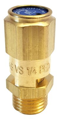 FIAC säkerhetsventil 1/4" 11 bar 1/4" utv gänga 11 bar
