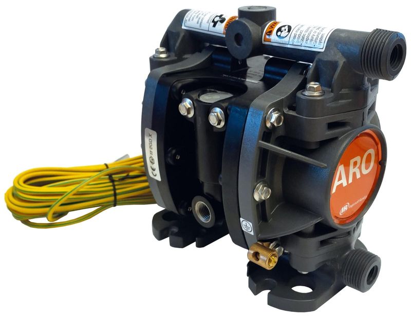 Ingersoll Rand membranpump 1/4" atex max tryck 8.6 bar max 20 lit/m