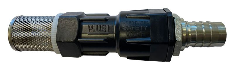 Piusi bottenventil för diesel 1" plast backventil 1" inv/slangf