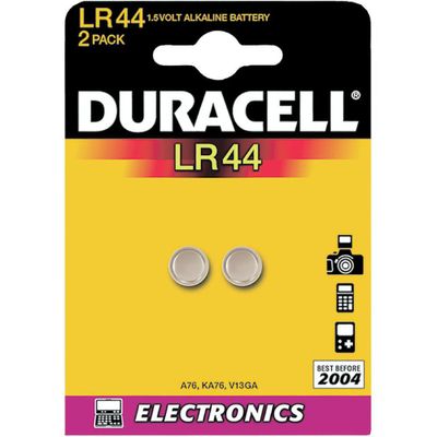 DURACELL KNAPPCELLSBATTERI LR44-2P
