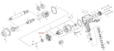 Ingersoll Rand frontgavel 2146 2146-A11