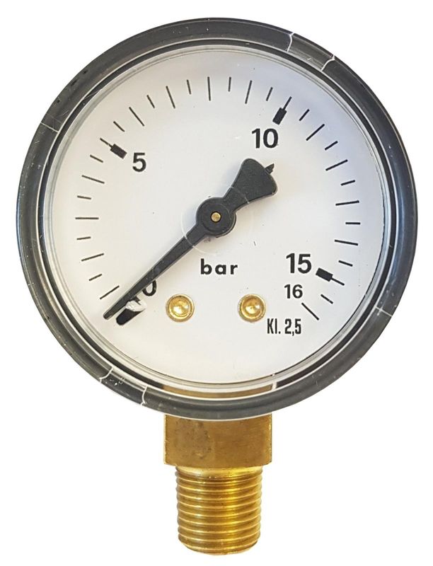 Impel manometer 1/8" 16 bar 40 mm ner