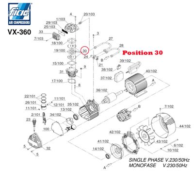 FIAC ventilplatta D50