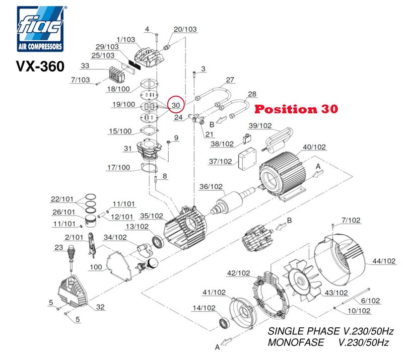 FIAC ventilplatta D50