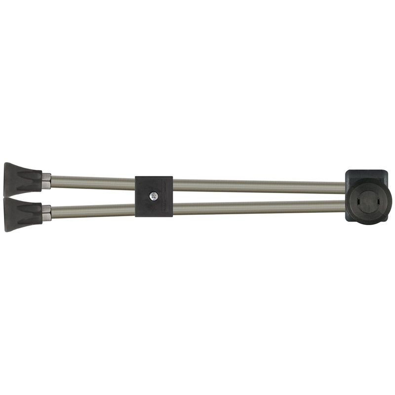 RM De Wit dubbelt spolrör sidoventil 1/4" inv 385 mm ST-54
