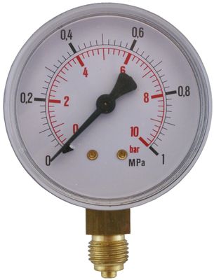 Impel manometer 1/4" 10 bar 63 mm ner