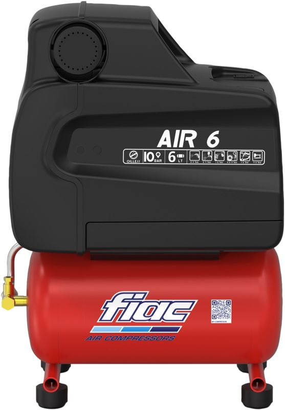FIAC kompressor air xss 228 1,5 hk 6 l 10 bar oljefri