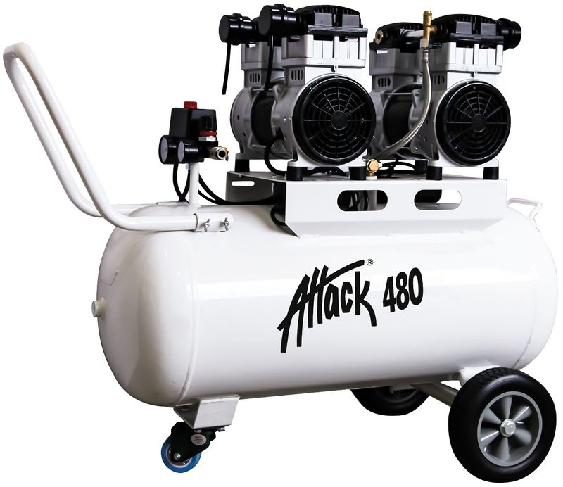 Gelins-KGK kompressor Attack 480 4 hk 90 l 10 bar oljefri